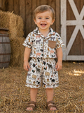 Farm Animal 2 Piece Pajamas
