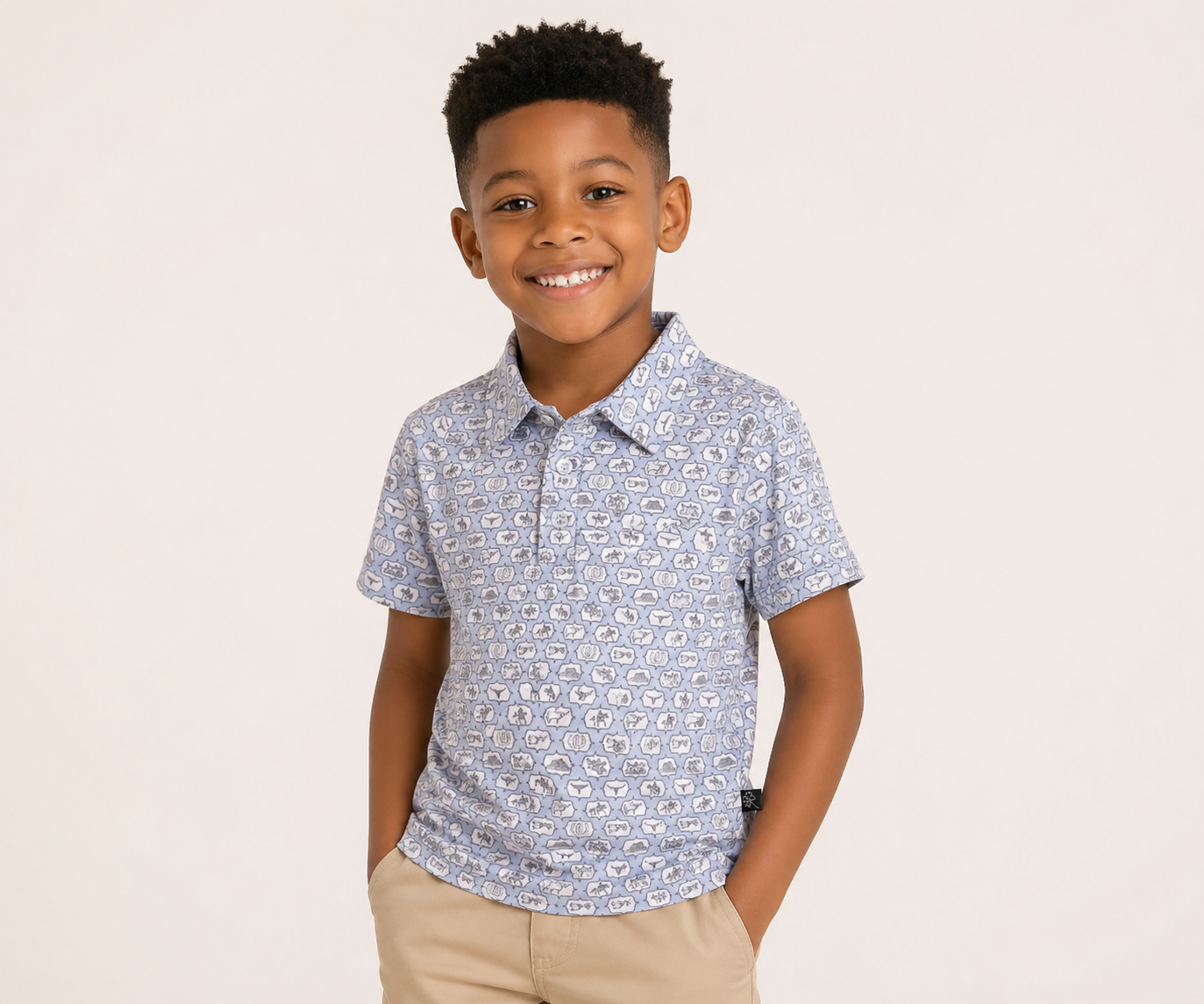Cowpoke Boy Collar Shirt
